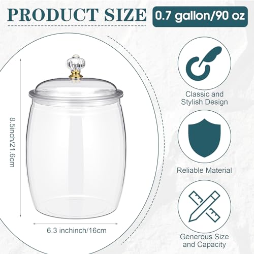 La Mejor Selección de Botes para galletas comprados en linea. 5 Botes para galletas marca Nuogo (2)