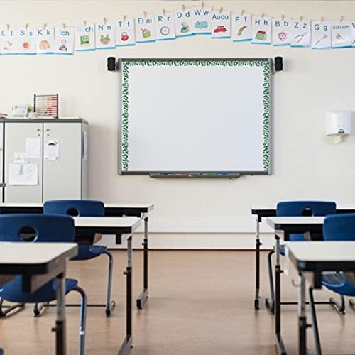 Eucalyptus Die-Cut Border Sticker - Trim Greenery Bulletin Board Wall Decor, Classroom Bulletin Wall