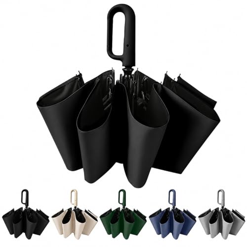 Image of Umbrella for Women | Umbrellas for Men | UV Coated 3 Fold Umbrella for Rain with Auto Open and Close Small Folding Travel-Foldable Windshield