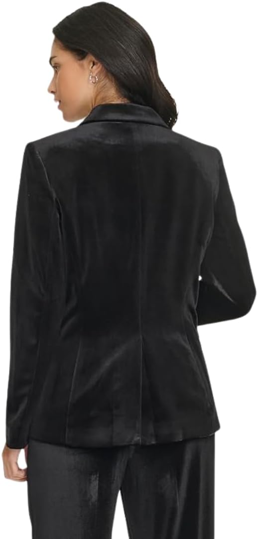 Calvin Klein Women's One Button Lux Blazer - Image 4