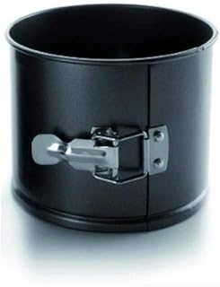 IBILI Moka Springform Panettone Mold Tin Non Stick with Loose Detachable Bottom for Baking - Made In Spain - Rolled Steel (4.7 x 3.9 inch)