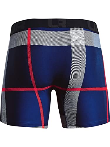 Image of Under Armour mens Multi-pack Performance Tech Boxerjock Brief, 6 inch Inseam, All-day Comfort & Soft