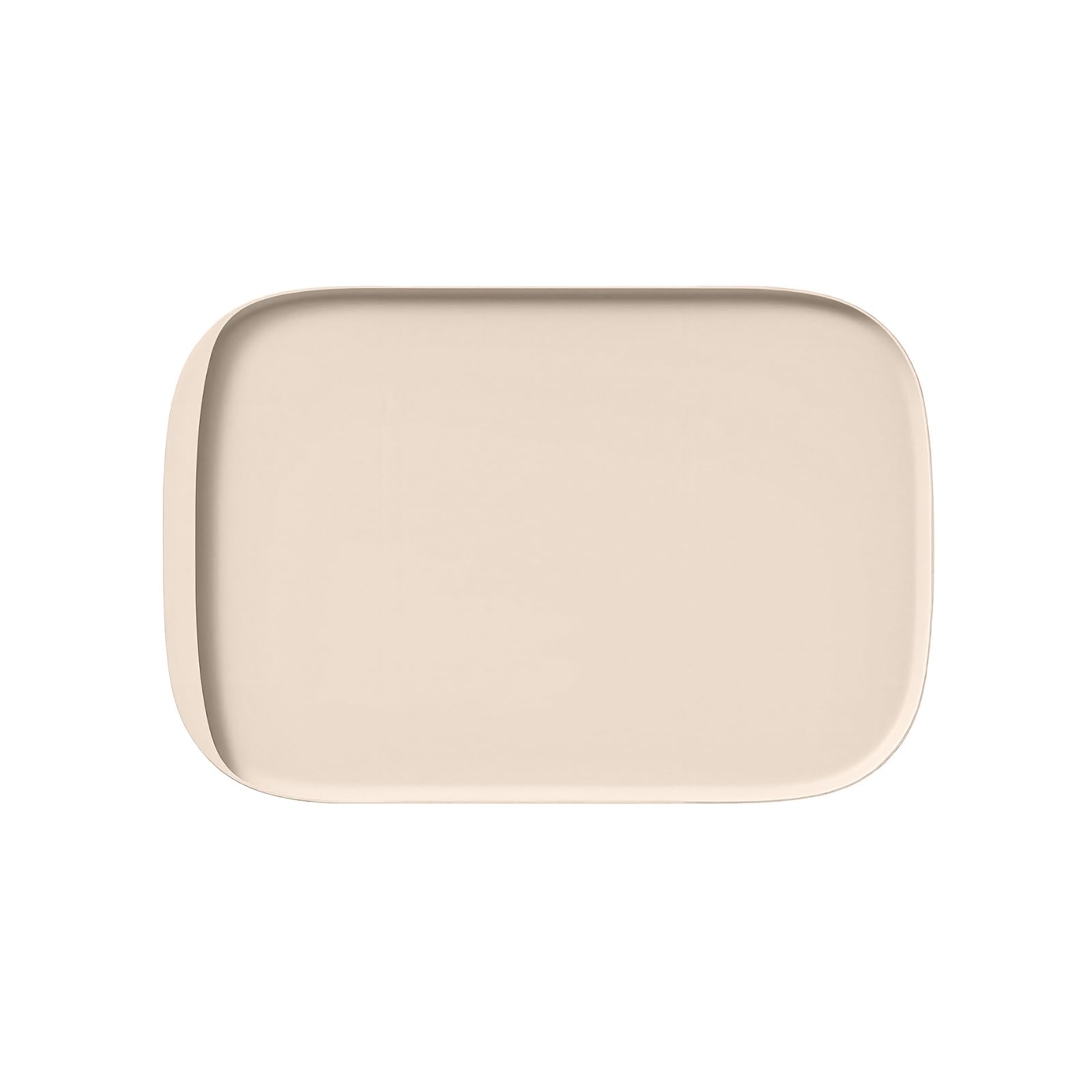 Kassiva Dog Food Mat, Silicone Pet Feeding Mat Non Slip Cat Bowl Mat Waterproof Tray Cushion (Natural-Tan, 45x30 cm)