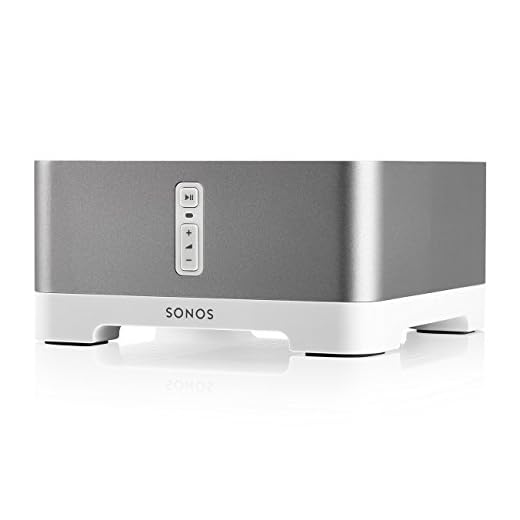 Sonos Connect: Amp - Wireless Home Audio Amplifier for Streaming Music, Amazon Certified and Works With Alexa