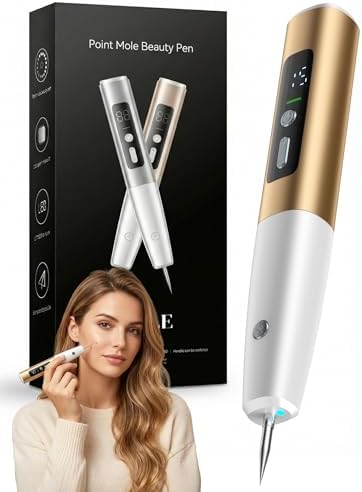 Skin Tag Remover Pen, 15-Speed Plasma Pen with LED Display, USB R...