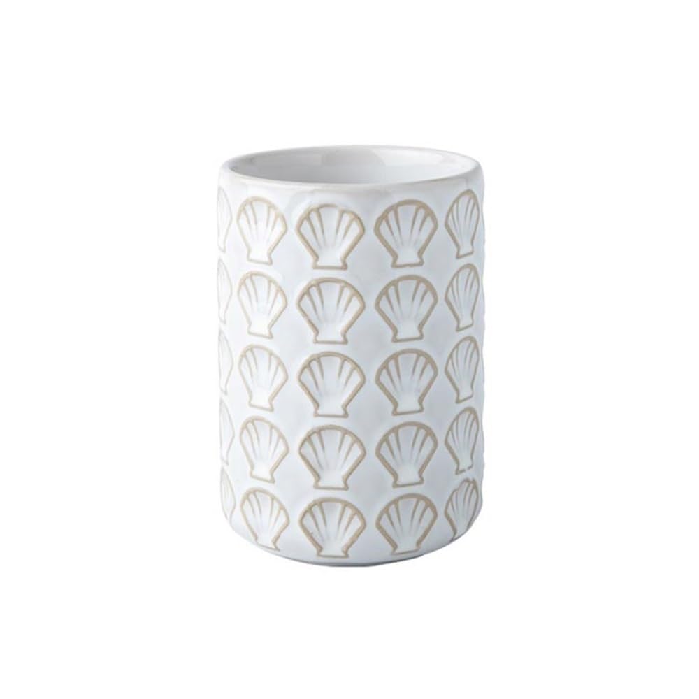 Porte-ustensiles de cuisine vintage blanc pour ranger le comptoir