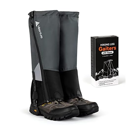 Waterproof Zip-Off Leg Gaiters