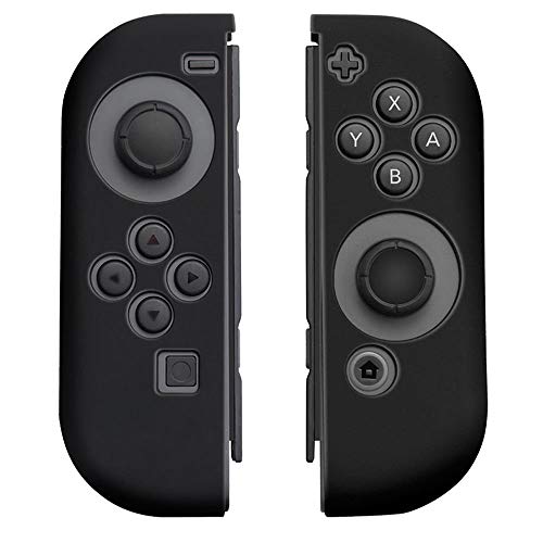 Case Silicone Nintendo Switch Proteção Para Controle Joy-con - Preto