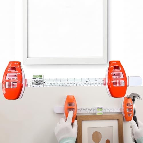 Level Ruler Picture Hanging Tool