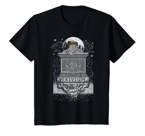 Image of Trivium Tomb Rise T-Shirt, Youth, Black, Medium