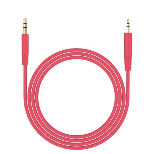 Xintronics Ersatz-Audiokabel für Bose Kopfhörer, 3,5 mm auf 2,5 mm Aux Kabel für Bose QuietComfort 25 QC25 35 QC35 QC35II 45 QC45 700 JBL E45BT E55BT E65BTNC Kopfhörer (rot)