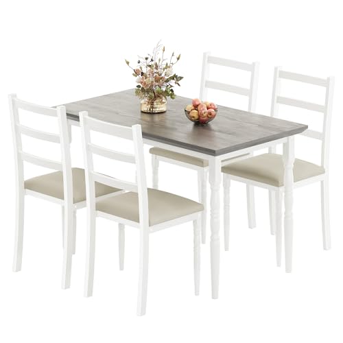 DWVO 5-Piece Dining Table Set for 4