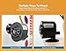 Bostitch Office Wall Mount Manual Pencil Sharpener, 8 Hole Dial, 6X Longer Cutter Life, Vertical or Horizontal Mounting, Black, 12 Pack