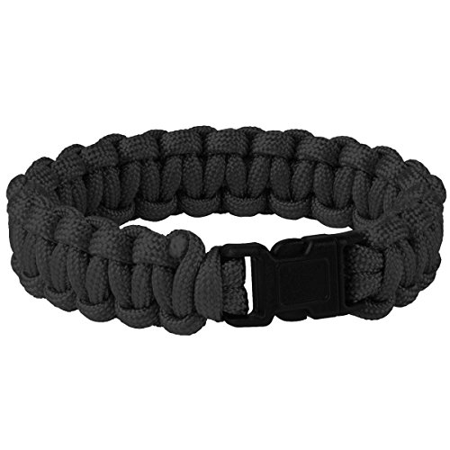 Helikon-Tex Survival Bracelet Überlebensarmband - Paracord - Schwarz