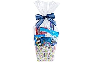 Clear Cellophane Gift Bags| 1.2 Mil Superior Thickness|16” X 24” | Purple Q Crafts