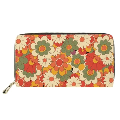 JEOCODY Cute Animal Women Leather Wallet Clutch Long Coin Purse Phone Card Holder