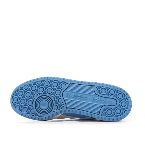 Adidas Scarpe Da Ginnastica Bianche/Blu Uomo Forum, Blu, 37 1/3 Eu - 5
