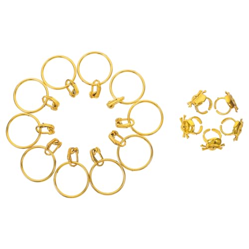 Bague Initiale en Plastique et anneaux alt pour costume de pirate