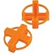 Marshalltown 15548 1/4-Inch Tavy Tile Spacer, Orange, 100-Pack