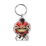 Street Fighter V Ryu Enamel Metal Key Ring