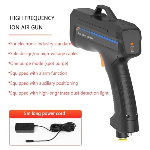 Pistola de aire ionizante portátil para eliminar electricidad estática miniatura 2