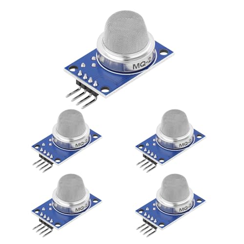 5 Stück MQ-2 Gas Sensor Rauch Sensor Luftqualität Modul kompatibel Arduino,Gas Sensor,Luftqualität Modul