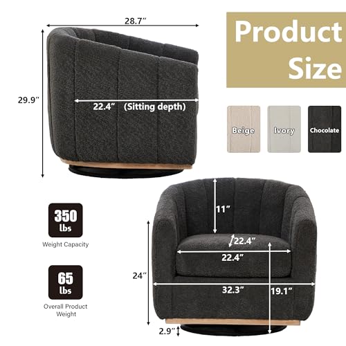 Sillón Plegable Chenille Chocolate miniatura 2