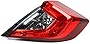 LOYALHEARTDY For 2016 2017 2018 2019 2020Honda Civic Sedan Outer Tail Lights Assembly Right Passenger Tail Lamp HO2804110 HO2805110 - Passenger Side Outer TailLight