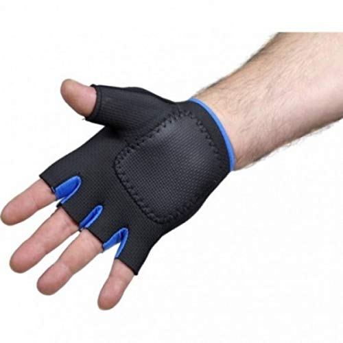 Liveup Sports Luva de Treinamento , P/M, Azul/Preto