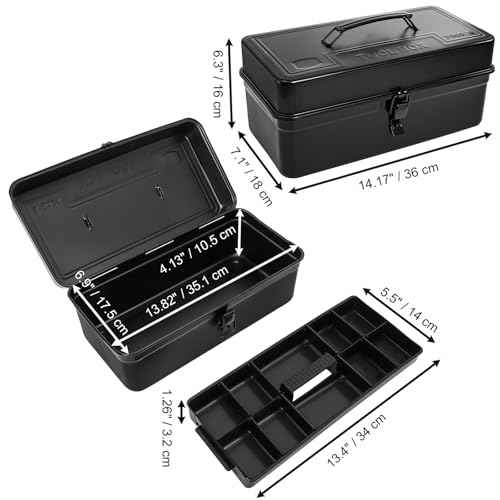 Boîte à outils en métal pour ne plus perdre vos petits accessoires - 3