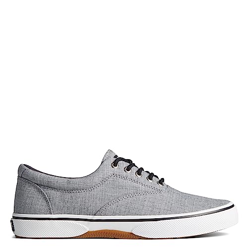 Sperry Men's Halyard CVO Sneaker, Black Linen, 8 Wide2