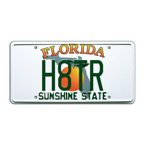 2 Fast 2 Furious | H8TR | Metal Stamped License Plate