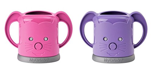 MyDrinky - The Adjustable Juice Box Holder 2 Pack (Grape/Raspberry)