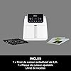 Ninja Air Fryer MAX PRO, 6.2L, sans huile, grand tiroir, rôtir, cuire, frire, familial, numérique, panier et plaque de cuisson compatibles lave-vaisselle, Blanc AF180EUWH