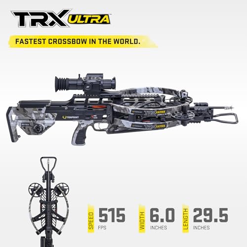 TenPoint TRX Ultra, Vektra - 515 FPS - Fastest Crossbow in the World - Equipped with TenPoint Vision HD 3-12x Digital Rangefinding Scope + ACUslide MAXX Cocking & De-Cocking System - Thumbnail 2