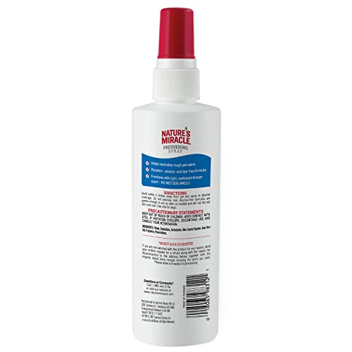 Nature's Miracle Freshening Spray For Dogs Clean Breeze Scent 8 Ounces, Helps Neutralize Pet Odors #TOP1