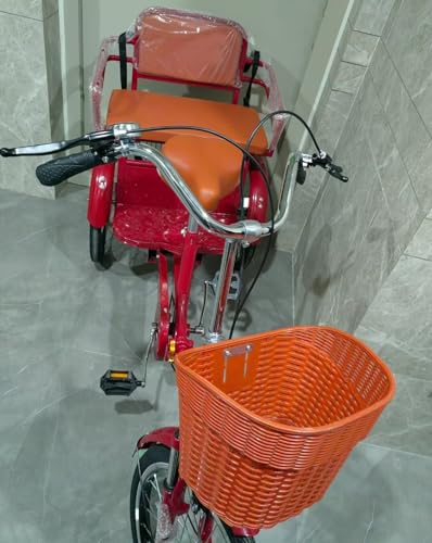 Triciclo plegable 20 pulgadas con asiento trasero miniatura 2