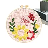 Merveilleux cadeau : ce kit de poinçonnage à aiguille pour adultes est fabriqué sans problème pour les familles, les amis et les amoureux lors des anniversaires ou des vacances, exprimant bénédiction et amour et nourrit leur âme artistique