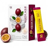 Gelatina di bellezza coreana al frutto della passione | Gelatina di collagene a base vegetale | 14 bastoncini | Prodotto in Corea