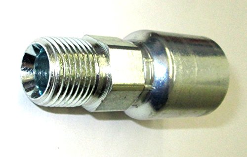 HF 10143-06-06 - Parker 10143-6-6 Fitting 3/8'' Hose X 3/8'' Male NPTF Pipe - Rigid