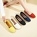 Flats Shoes Women Slip On Shoes Womens Loafers Dress Shoes for Women Shoes Flats Comfortable(Navy Blue,US9)
