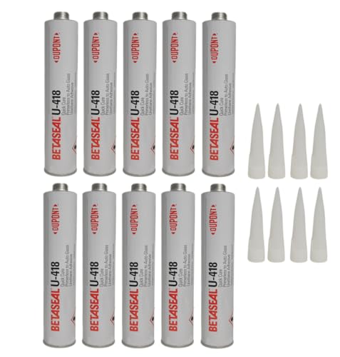 Betaseal U-418 Auto Glass Urethane Adhesive - Primerless (10 Tubes) 310ml