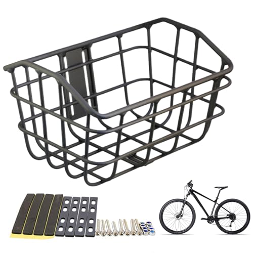 Panier en métal pour vélo stable pour éviter les chutes d'objets