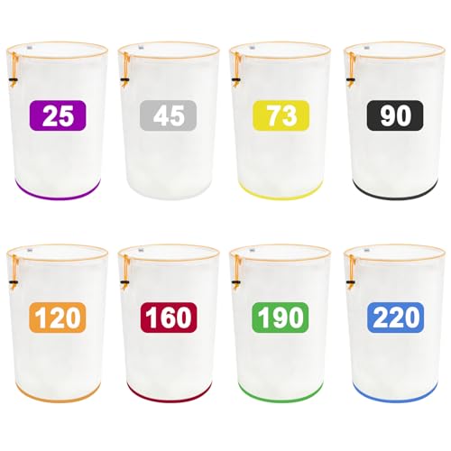 psler 5 Gallon Filter Bag with Filter Screen - Reusable Filter Bag with Opening on Top for Hydroponics Gardening 45 Micron