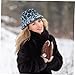 Veemoon 1Pc Fashionable Leopard Print Bucket Cap for Autumn and Warm Fisherman Hat for Outdoor Activities and Casual Wear Soft and Comfortable Grey