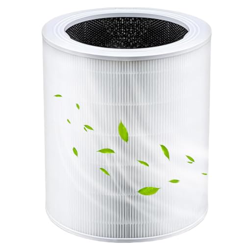 WAWINY Core 600S Replacement Filter for LEVOIT Core 600S/600S-P/600S-RF Air Purifiers, 3-in-1 H13 True HEPA & Activated Carbon Filter, Large Room Home Use (White) -  AQ-LV011X101-WY