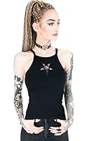 Algopix Similar Product 3 - Restyle Mesh Pentagram Occult Vest Top