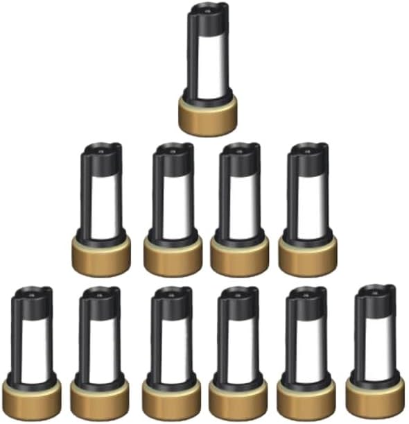 500-Pack Universal Fuel Injector Filter ASNU03C 11001 for 12 x 6 x 3 mm Injectors