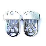 JINSUO Moonlight Star Fahrrad-Pedale - Faltrad Pedal-Fahrrad-Pedal Mountainbike, nachdem das Kind Put Füße Elektro-Auto-Pedal (Color : Silver)