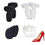 2 Sets Heel Grips Liner Cushions Inserts+Anti Slip Shoe...